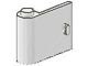 3189-1G Deur 1x3x2 links (dicht) wit gebruikt *1L0000