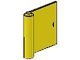 3194-3G Deur 1x5x4 rechts (dicht) geel gebruikt *1L0000