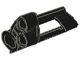 32527-11 Technic, Sierpaneel # 5 Small Short, Large Hole, Side A zwart NIEUW *4T064