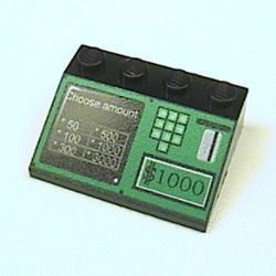 3297px16-11G Dakpan bedrukt 33 3x4 groene kassa zwart gebruikt *5R000
