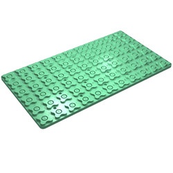 33177-37G Scala plaat 12x22 midden groen gebruikt *