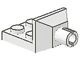 3481-1G Platte plaat 2x2 met opstaande rand en clip rotor wit gebruikt *1L0000