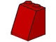 3678b-5 Dakpan 65 graden 2 breed met bodemnop rood NIEUW *1L000