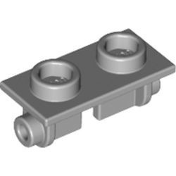 3938-86 Scharnier verticaal- topplaat 1x2 grijs, licht (blauwachtig) NIEUW *1L322