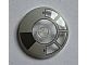 3960pb021-12 Schotel 4x4 Radial Millenium Falcon patroon (4 secties open grijze sectie) transparant NIEUW *1L0000