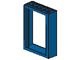 4071-7G Deur 2x6x7 Frame blauw gebruikt *