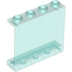4215-15 Paneel 1x4x3 zonder zijschotten zie ook 60581 transparant lichtblauw NIEUW *1L024