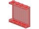 4215-17G Paneel 1x4x3 zonder zijschotten zie ook 60581 transparant rood gebruikt *1L444