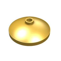 43898-65 Schotel 3x3 goud, metallic NIEUW *1L048