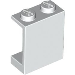 4864-1G Paneel 1x2x2 ZONDER zijschotten wit gebruikt *1L440