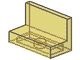 4865-19G Paneel 1x2x1 (bankje) rechte hoeken transparant geel gebruikt *1L017