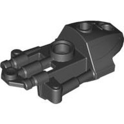 53543-11G Bionicle beenbeschermer zwart gebruikt *