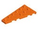 54384-4 Wig plaat 6x3 links oranje NIEUW *5D000