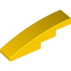 61678-3 Dakpan gebogen 1x4 geel NIEUW *1L274