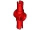87082-5 Pin lang met frictie MET CENTRAAL GAT rood NIEUW *0L0000