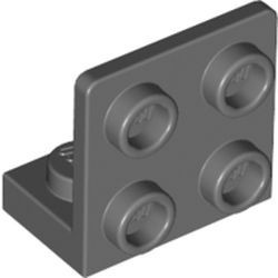 99207-85 Verbindingsplaat 1x2- 2x2 OMGEKEERD grijs, donker (blauwachtig) NIEUW *1L381