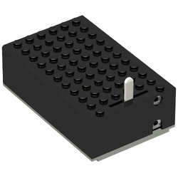 bb45c01-11G Batterijbox 4,5 volt compleet dubbel kabelgat LET OP ALLEEN TE VERZENDEN IN PAKJE! zwart gebruikt *