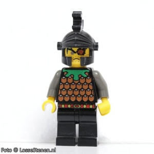 cas041G Knights Kingdom - Robber 1, open helm gebruikt *0M0000