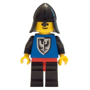 cas099G Zwarte Falcon - Neck-Protector, rode heupen, zwarte benen gebruikt *0M0000