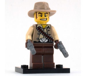 col01-16 Cowboy met pitool en voetsuk NIEUW *0M0000
