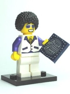 col02-13 Disco Dude tegel 'Brick Fever' standaard NIEUW *0M0000