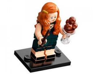 colhp2-9 HP Ginny Weasley met wand, ijsco, schaaltje, standaard NIEUW *0M0000