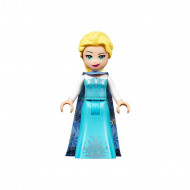 dp050 Disney- Elsa, middenblauwe krappe cape NIEUW *0M0000