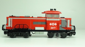 Ex 3677 Goederenlok MET MOTOR