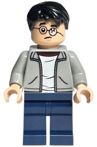 hp384 HP Harry Potter, lichtblauwgrijze jas, kapotte bril NIEUW *0M0000