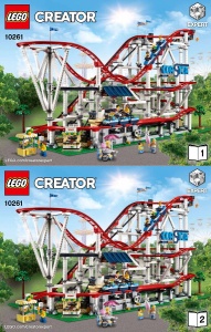 INS10261 10261 BOUWBESCHRIJVING- Roller Coaster NIEUW *