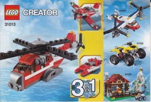 INS31013-G 31013 BOUWBESCHRIJVING- Red Thunder gebruikt *