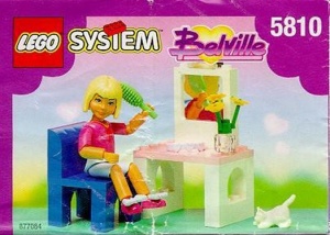 INS5810-G 5810 BOUWBESCHRIJVING- Vanity Fun gebruikt *LOC RBS