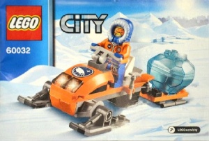 INS60032-G 60032 BOUWBESCHRIJVING- Arctic Snowmobile gebruikt *