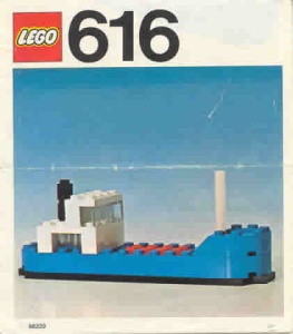 INS616-1-G 616 BOUWBESCHRIJVING Cargo Ship gebruikt *LOC RB