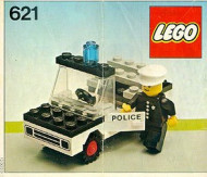 INS621-1-G 620 BOUWBESCHRIJVING Police Car gebruikt *LOC RB