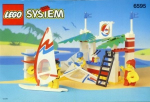 INS6595-G 6595 BOUWBESCHRIJVING- Surf Shack gebruikt *LOC M3