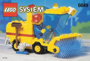INS6649-G 6649 BOUWBESCHRIJVING- Street Sweeper gebruikt *LOC RBS
