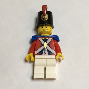 pi104 Imperial Soldier II- Blauwe epauletten, open mond NIEUW *0M0000