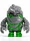 pm001G Power Miners- Rock monster Boulderax (trans groen) gebruikt *0M0000