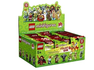 Set 6100808 COMPLETE DOOS 60 Minifigs serie 13 NIEUW *0M0000