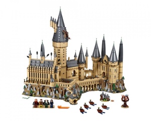 Set 71043-GB - Hogwarts Castle gebruikt deels gebouwd *B036