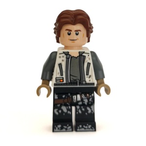 sw0915 Star Wars: Han Solo, witte jas, zwarte benen, vlekken NIEUW *0M0000