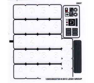 10233stk01 STICKER Horizon Express NIEUW *0S0000