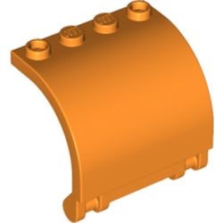 18910-4 Paneel gebogen 3x4x3 oranje gebruikt *