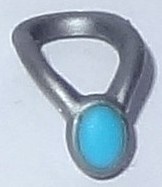 28628apb01-95 Amulet zilver, mat NIEUW *0L0000