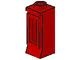 29-5G Raam 1x1x2 hoog- KLASSIEK (zonder glas) rood gebruikt *1L0000