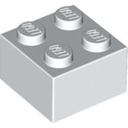 3003-1 Steen 2x2 wit NIEUW *5K0000