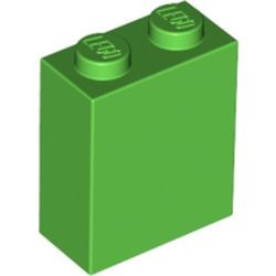 3245c-36 Steen 1x2x2 met nophouder binnen groen, helder NIEUW *2-4