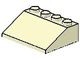 3297-33G Dakpan 33 graden 3x4 geel, licht gebruikt *1L413