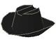 3629-11G Cowboyhoed (klassiek) zwart gebruikt *0L0000